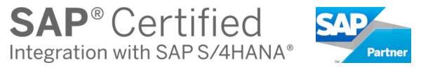 SAP Certified Solution and SAP Partner Logo